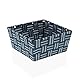 Versa Textilkorb 19x9x19cm S3411819 - EAN:8420327542908