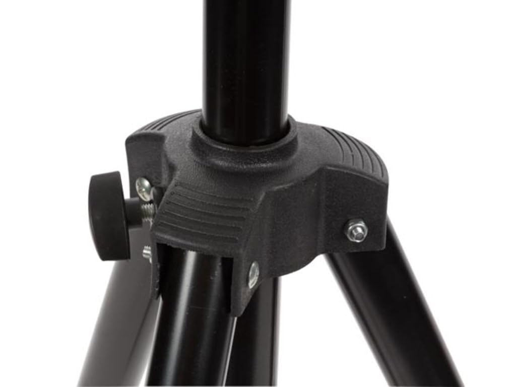 HQ Power HQSS10002 Podłoga czarna - uchwyty głośnikowe (podłoga, 30 kg, czarny, 113 cm, 2 m, 3 stopy)