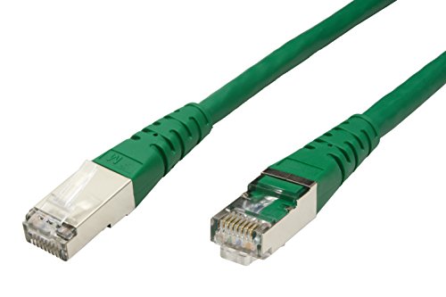 Roline 21151333 1 m S/FTP Cat 6 Ethernet Network LAN Cable with RJ45 Connector - Green, Green - green - Image 2