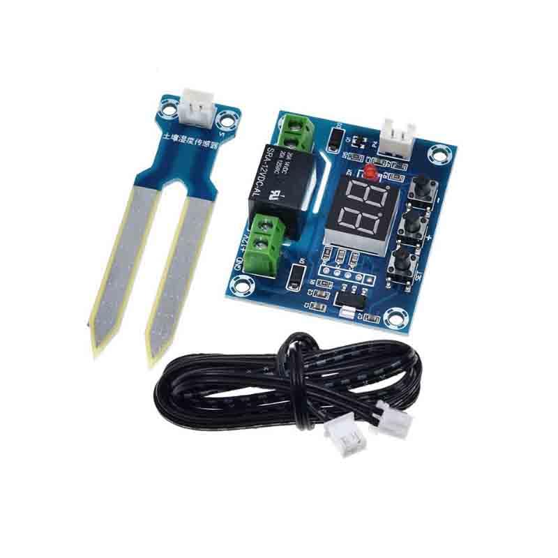 5PCS XH-M214 12V Soil Humidity Sensor Humidity Controller with Digital Display Auto Water Supply System Module