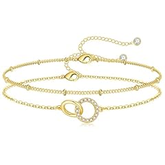 CZ Interlock Bracelet