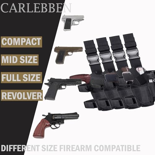 Carlebben ZCAR-GUNH-01 Drop Leg Holster Molle Airsoft Holster Thigh Pistol Gun Holster Tactical Adjustable Right Handed Carlebben  thumb #4