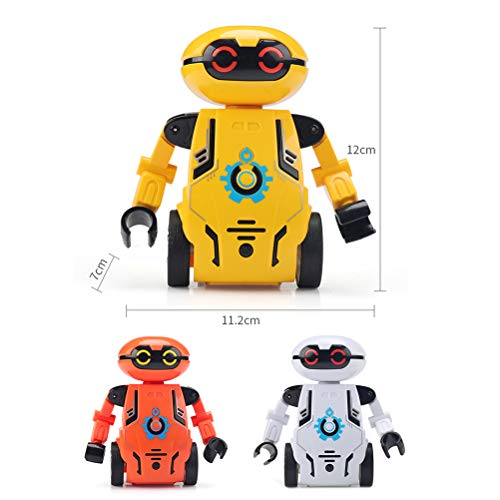 Preisvergleich Produktbild Creamon Zurückziehen Roboter Trucks, Zurückziehen Roboter Trucks für Jungen Kinder Fahrzeug Spielzeug Friction Powered Truck Race Car Kids Geburtstagsgeschenk weiß