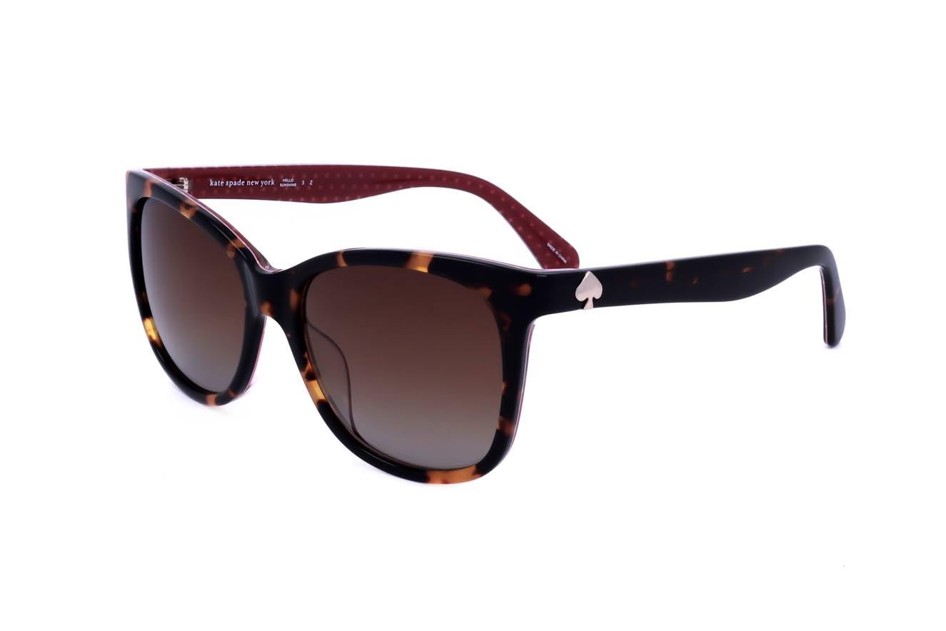 Kate Spade Unisex Havana Danalyn/S 086 Dark 54/17/140 Woman Sunglasses