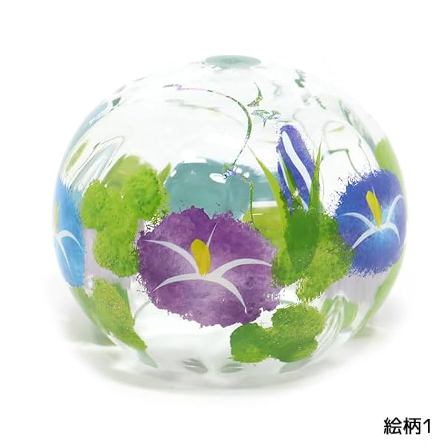 うり絵ksんsk 楽天市場】風鈴 ガラス ぎやまん匠風鈴 金・銀梅 R-305 会津