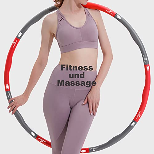 RHINOSPORT Hula Hoop Fitness, Hula Hoop per Adulti...