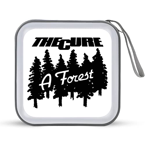 ザ・キュアー ロックバンド CD DVDケース ディスク収納ケース CDケースポータブル 40枚収納 VCDバッグ CD収納袋 旅行 自宅 オフィス用 軽くて快適 小型 持ち運び便利 防水 保護ケース ディスクの整理