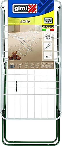 Gimi Jolly Tendedero con Patas X, Metal, 55x4x129 cm, colores aleatorios, 1 Unidad (Paquete de 1) Cover