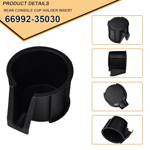 Insertos para portavasos compatibles Toyota 4Runner 2010-2023 miniatura 4