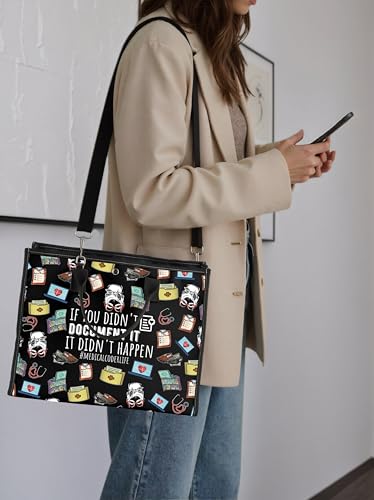 Bolsa tote de lienzo Medical Coder miniatura 6