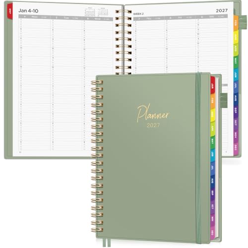 EMSHOI Appointment Book 2027, 15-Minute Hourly Daily Planner