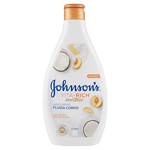 JOHNSONS VITA-RICH FLUIDA CORPO AVVOLGENTE CON YOGURT - PESCA - COCCO 400 ML