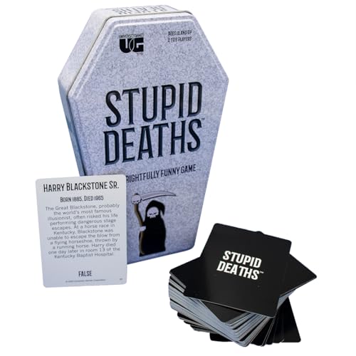 Stupid Deaths Coffin Tin Game miniatura 1