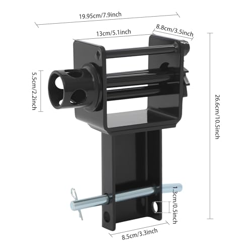 Set de 4 Winches para Remolque con Capacidad 5400 lbs miniatura 2