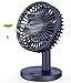 Produktbild MOSOTECH USB Ventilator, 3 Geschwindigkeiten, 7 Lüfterblätter Design, Sehr Leise Tischventilator für Schlafzimmer, Zuhause, Büro, und im Freien - Blau