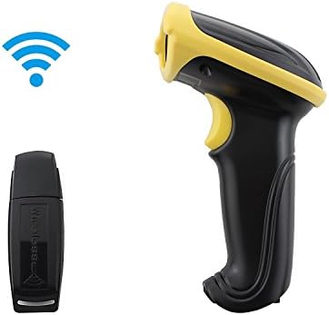 VP6 2.4GHz Wireless USB Portable Handheld Laser Barcode Reader Scanner with 100' Cordless Connection