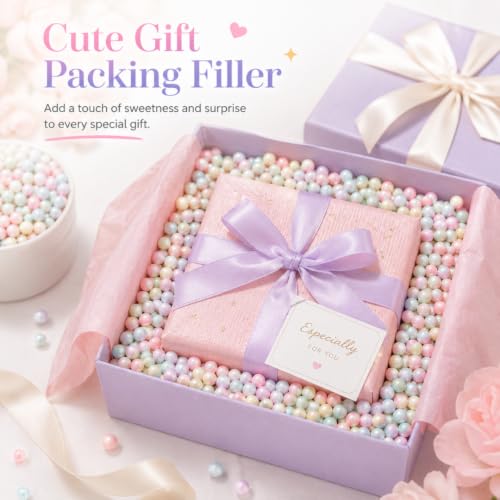 Image of Wanna Party Multicolour Mini Foam Balls Pack, Pastel Foam Beads for Pinata Fillers, Goodie Bags, Return Gifts, Slime Making, Art & Craft Projects and Gift Packing