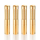 Bottle Strobe Baton Service Lights, LoveNite LED Rechargeable Liquor Bottles Sparkers for Wedding Party Concert Events, Champagne Handheld Light Topper for Bar Nightclub (Golden, 4 Pack)