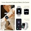 IOWODO Smart Watch for Women Men(Answer/Make Call),1.91" HD Fitness Watch with Flashlight/Step Counter/110+ Sport Modes/Heart Rate/Sleep Monitor/SpO2/IP68 Waterproof/Tracker,Smartwatch for Android iOS #3