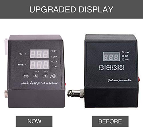 image for CO-Z 110V Heat Press 360 Degree Swivel Heat Press Machine Multifunctio