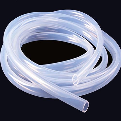 COYOUCO Length 5 Meters (16.4Ft) Food Grade High Temperature Resistant Silicone Hose Suitable for Liquid Transfer,7mm*8mm