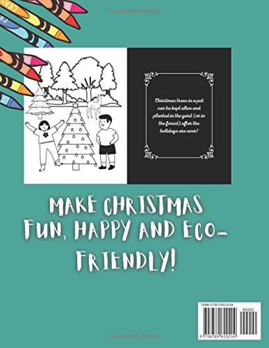 My Eco-Friendly Christmas | Coloring Book For Kids 8-12: Perfect For Advent Time Holiday Fun! Colouring Pages With Tips For Zero Waste Sustainable Lifestyle image 3