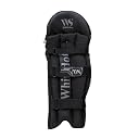 WHITEDOT SPORTS Combo Eleanor Black Cricket Batting and Leather Batting Gloves, Suitable for Mens/Adult/Large Right Hand gallery image