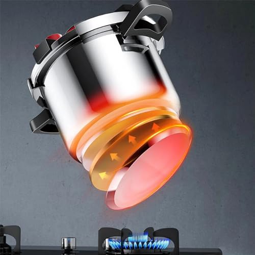 Olla a presión acero inoxidable 10.6 L miniatura 4