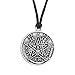 C- Pentacle Halskette, Gothic Geschenke Hebräisch Esoterik Tetragrammaton Pentagram Name Gottes Anhänger Halskette Segen Schmuck für Männer