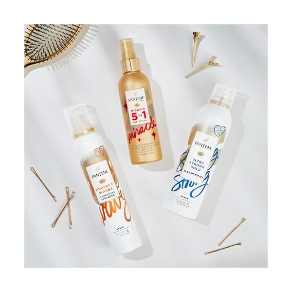 Pantene Pro-V Haarspray, Ultra Strong Hold, 250ml, mit Jojobaöl, Haltegrad 5, für ultra-starken Halt deines Styles, Haarpflege – Bild 6