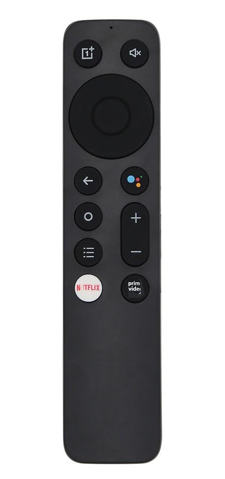 Image of Original Voice Remote Control with Voic e Function Compatible for One Plus Q Series /U Series / Y1S / Y1S 40Y1 OnePlus Smart Andorid LED t v[Oneplus tv Remote] Old Remote mach