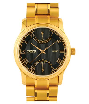 Image of Timex Empera Analog Black Dial Men's Watch - MI15