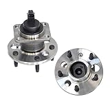 IRONTEK 512003x2 Rear Wheel Hub and Bearing Assemblies 5 Bolts ABS Sensor fits for Chevrolet for Mal