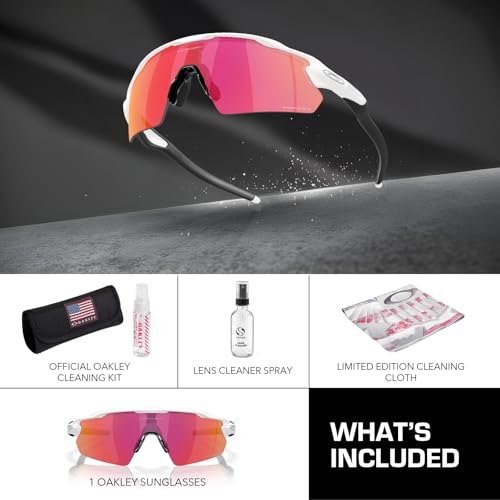 Image of Oakley RADAR EV PITCH OO9211 Shield Sunglasses With Official Eyewear Kit | Non-Polarized, Men's & Women's Sunglasses