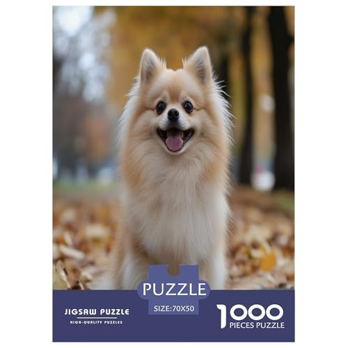Puzzle de Pomerania 1000 piezas, juego de mesa de 70x50cm y puzle imposible para adultos