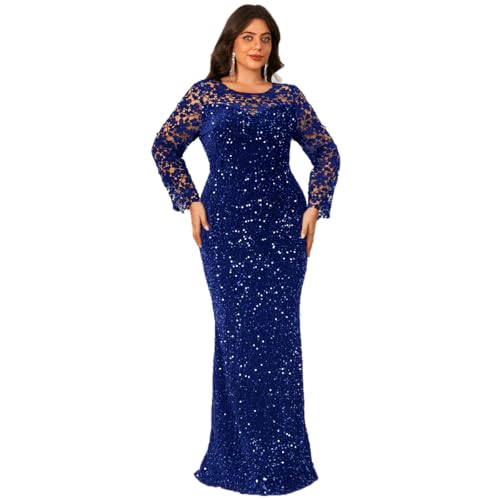 Image of Velvet Sequin Formal Evening Party Dress Sweatheart Bodycon Long Sleeve Maxi Gown
