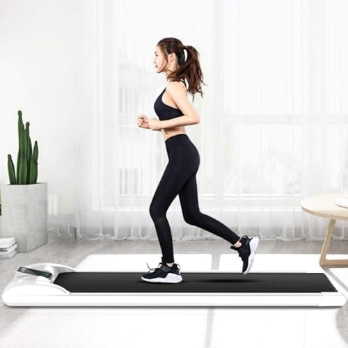Image of Treadmill Electric Folding Treadmill with LCD Display and Pad Holder, Compact Running Machine for Home