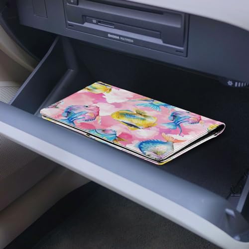 Organizador para auto de cuero miniatura 6