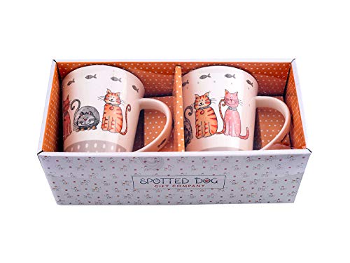 SPOTTED DOG GIFT COMPANY - Tazza con gatti vari e