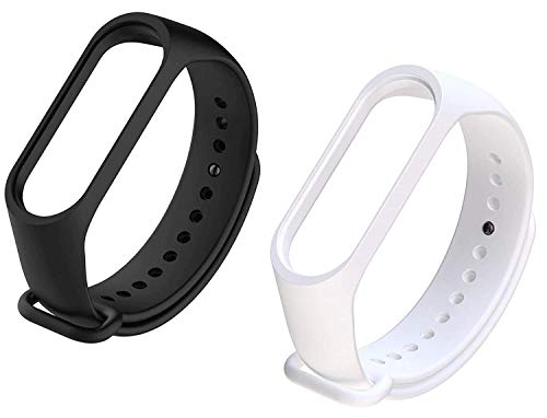Image of TechMount� Wristband Band Straps Replacement Belt for Xiaomi Mi Original Bands Pack of 2