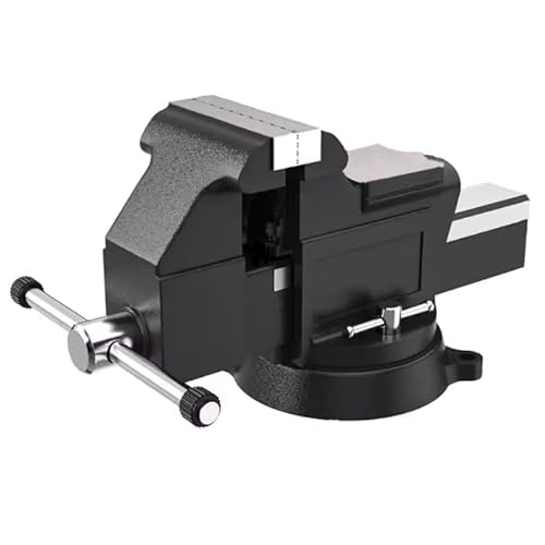 Heavy Duty Bench Vises, All-steel One-piece Vise, Can Be 360 ° Rotation Of The Vise, For Clamping The Workpiece, Metal Processing, Cutting(6in)