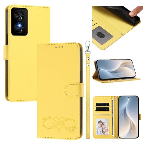 �X�}�z�P�[�X �Ή��@�� for TCL 50 SE 4G,�Ή��@�� for TCL 40 NxtPaper 4G �X�}�z�P�[�X�y�J�[�h�E�������[�X���b�g�t�� �E�H���b�g�f�U�C�� �t���b�v�X�^���h �����h�~�@�\�zYellow