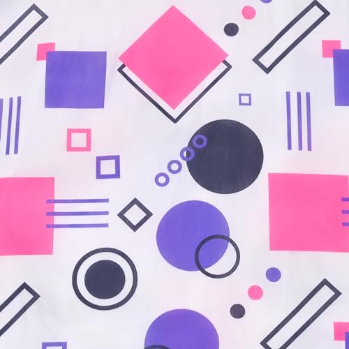 Girls Dress Geometric Colorful Circle Dot School Casual Sundress Summer Size 7-8 - Thumbnail 5