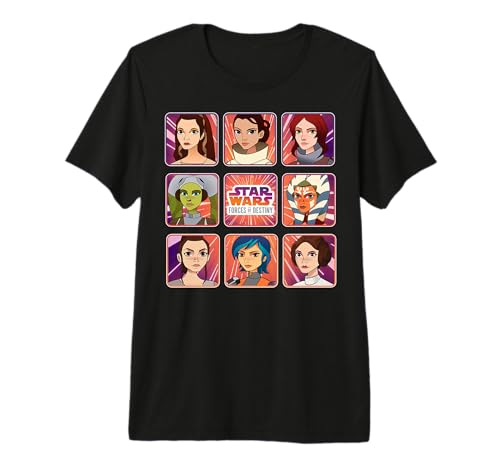 T-shirt Star Wars Forces Of Destiny le cadeau premium idéal pour les passionnés de la saga