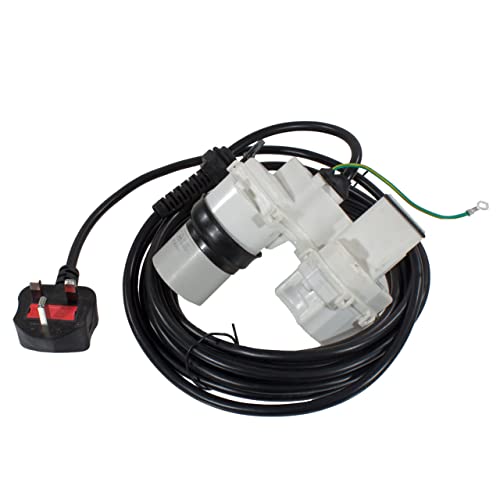 Karcher K Series K4 - Caja eléctrica de control completo con cable 9.002-450.0, color negro