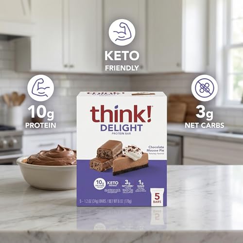 Think! Barra Proteica Choco Pie Delight 6 oz 2 Pack miniatura 4