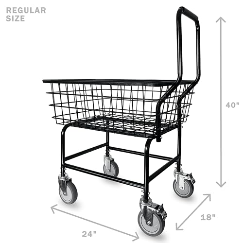 Carrito de lavandería LVP de 2.85 bushels para evitar cargas pesadas 5