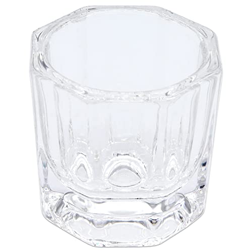 Plato de vidrio cristal Beauticom para nail dip miniatura 1