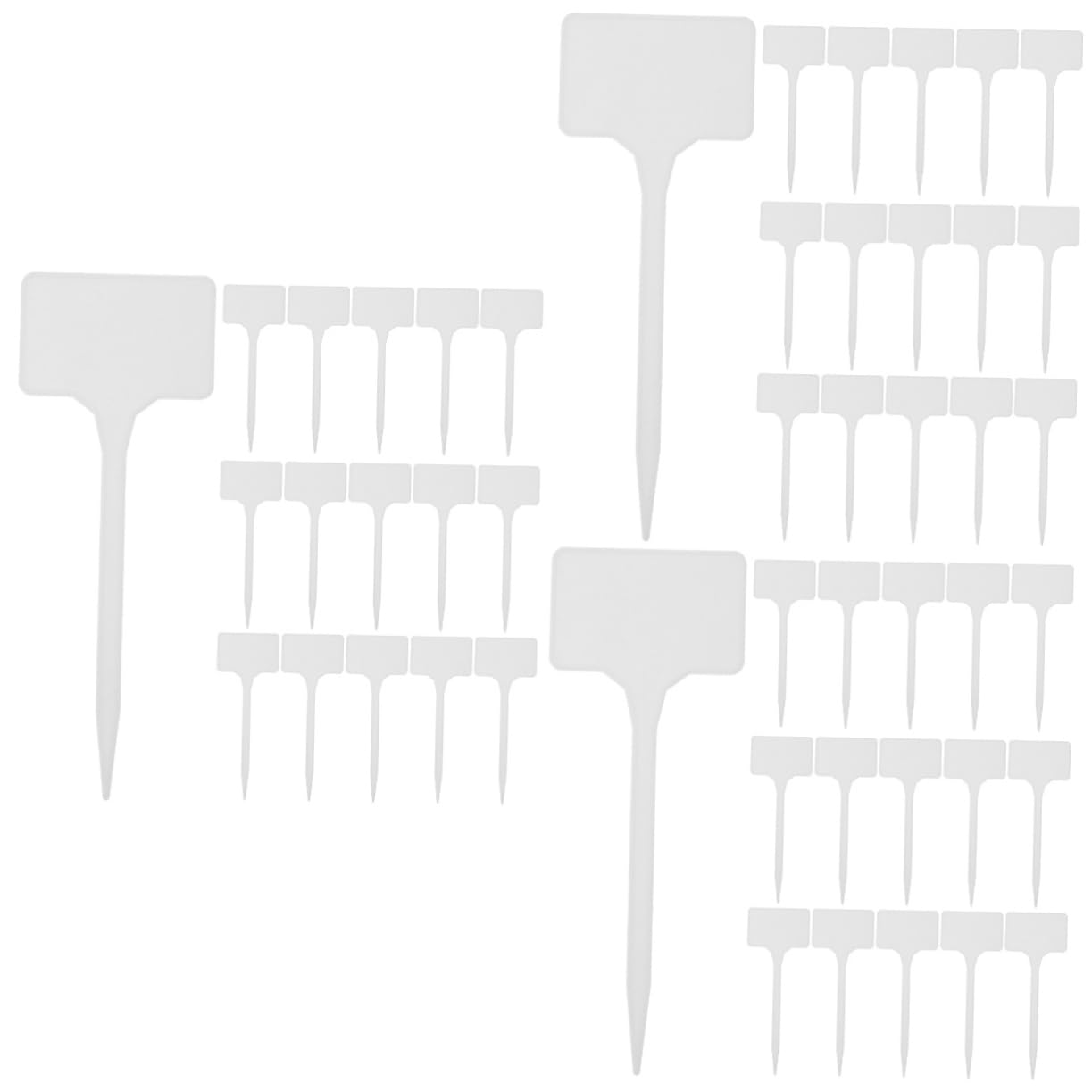 INOOMP 150stücke Garten Pflanzenschilder Wiederbeschreibbare Kunststoff Etiketten Für Pflanzen Blumen Und Gemüse Für Gewächshäuser Garten Und Landwirtschaft Langlebig Und Leicht