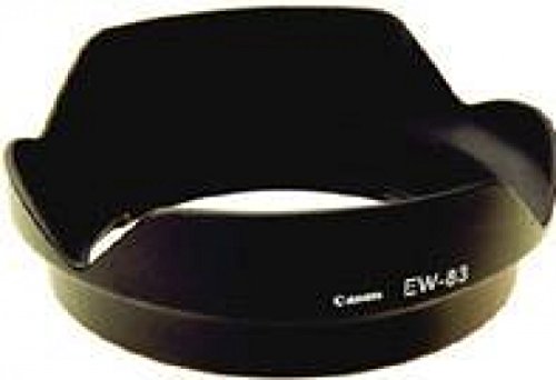 Canon EW 83E   Parasol para objetivos Canon EF 17 40mm f/4L USM y 10 22mm EF S, negro